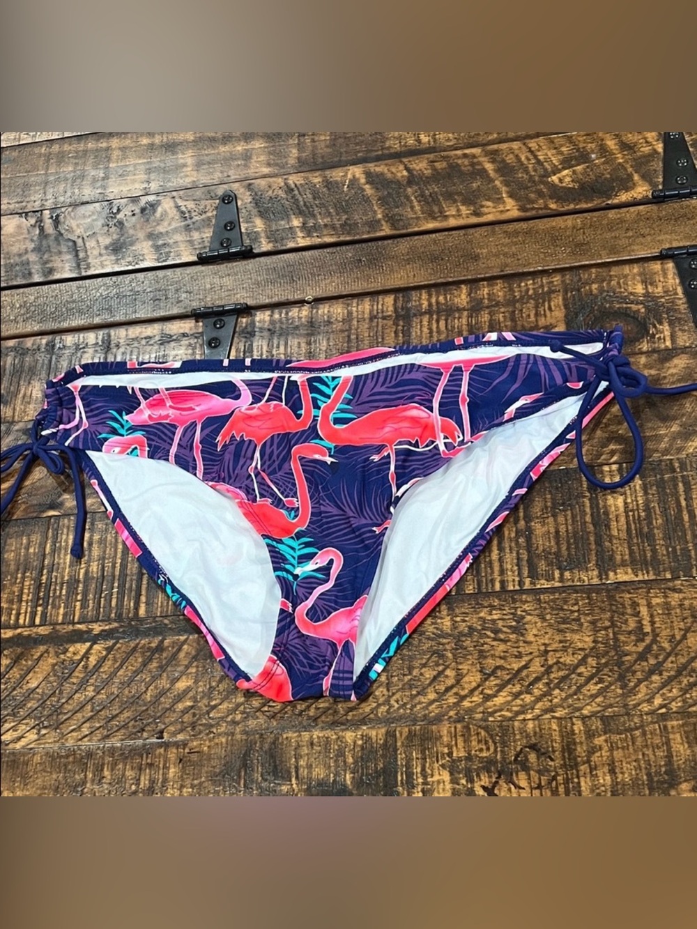 Flamingo Print Bikini Bottom size XL